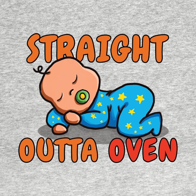 Cute sleeping baby straight outta oven by BibekM